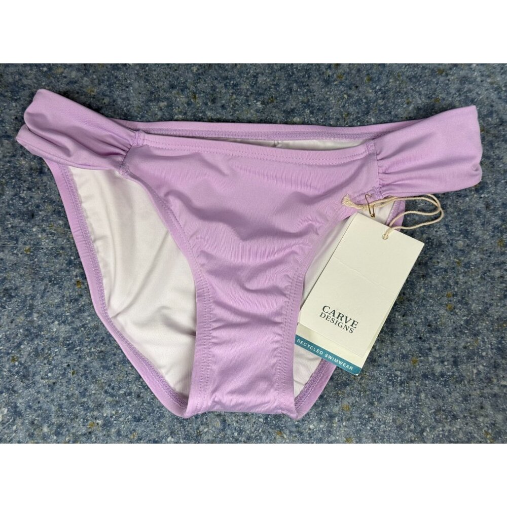 Carve Designs Cardiff Bikini Bottom LILAC Size XSMALL New with tags!